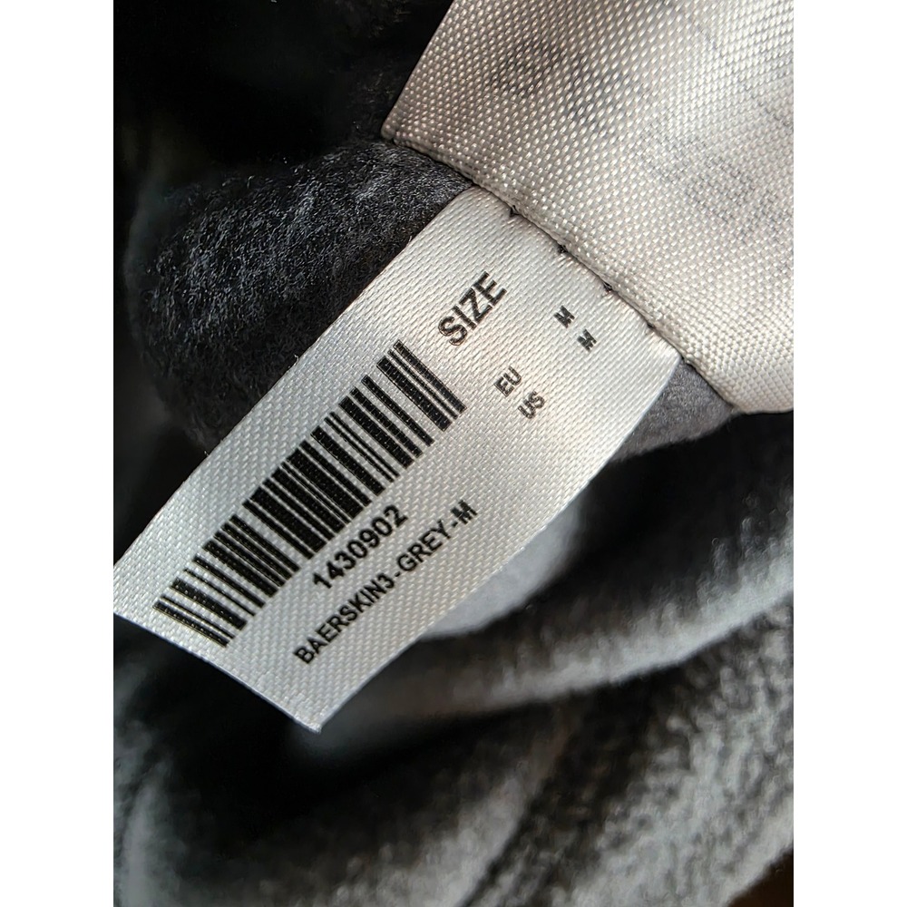 BaerSkin NWT Tactical 4.0 Fleece Hoodie Full Zip‎ Jacket Gray Men's Size Medium - Picture 9 of 9